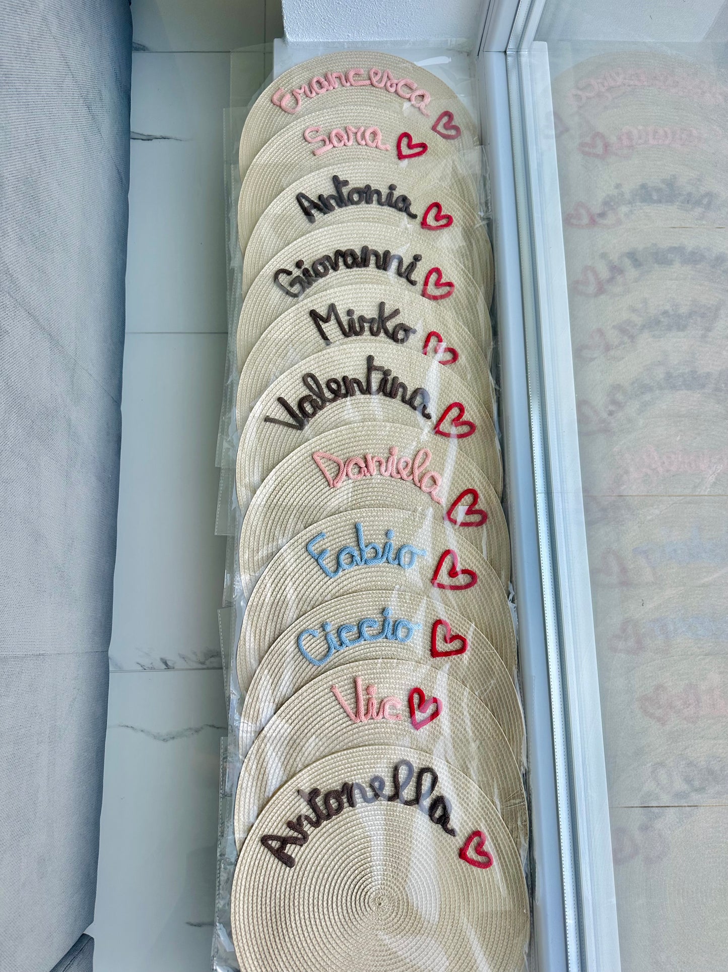 Tovagliette personalizzate